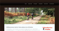 Desktop Screenshot of fahrradservice-winkler.de